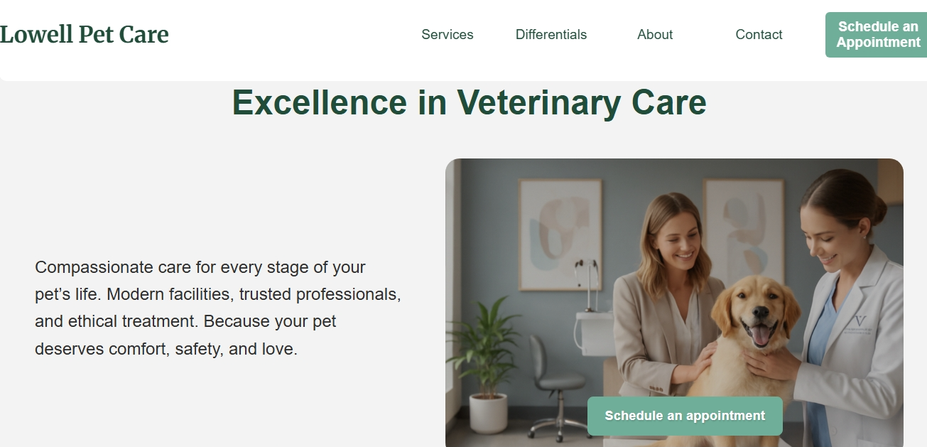 Projeto Lowell pet care